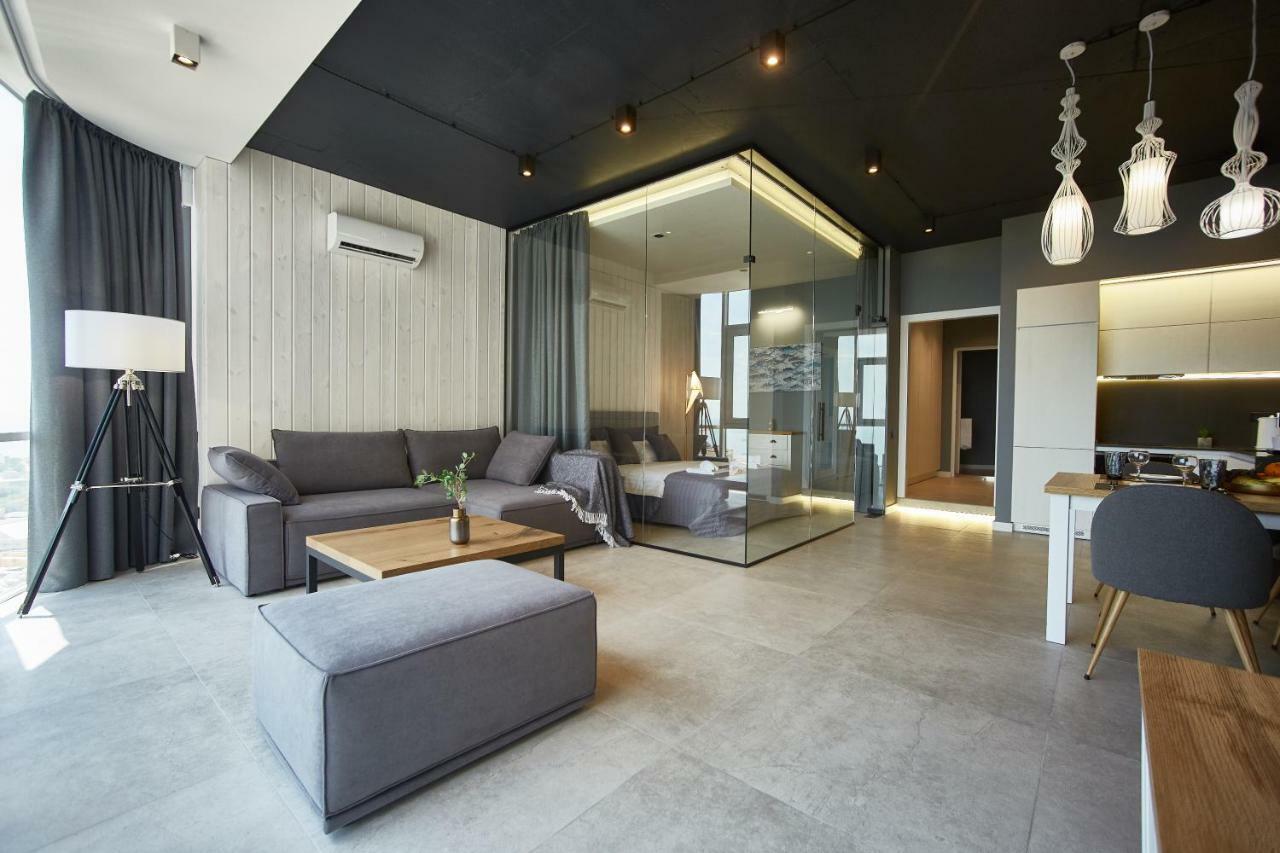 Gagarin Plaza Luxury Sea View Apartments Одеса Екстериор снимка