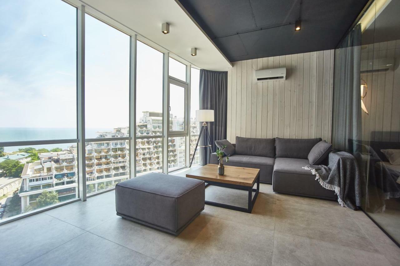 Gagarin Plaza Luxury Sea View Apartments Одеса Екстериор снимка