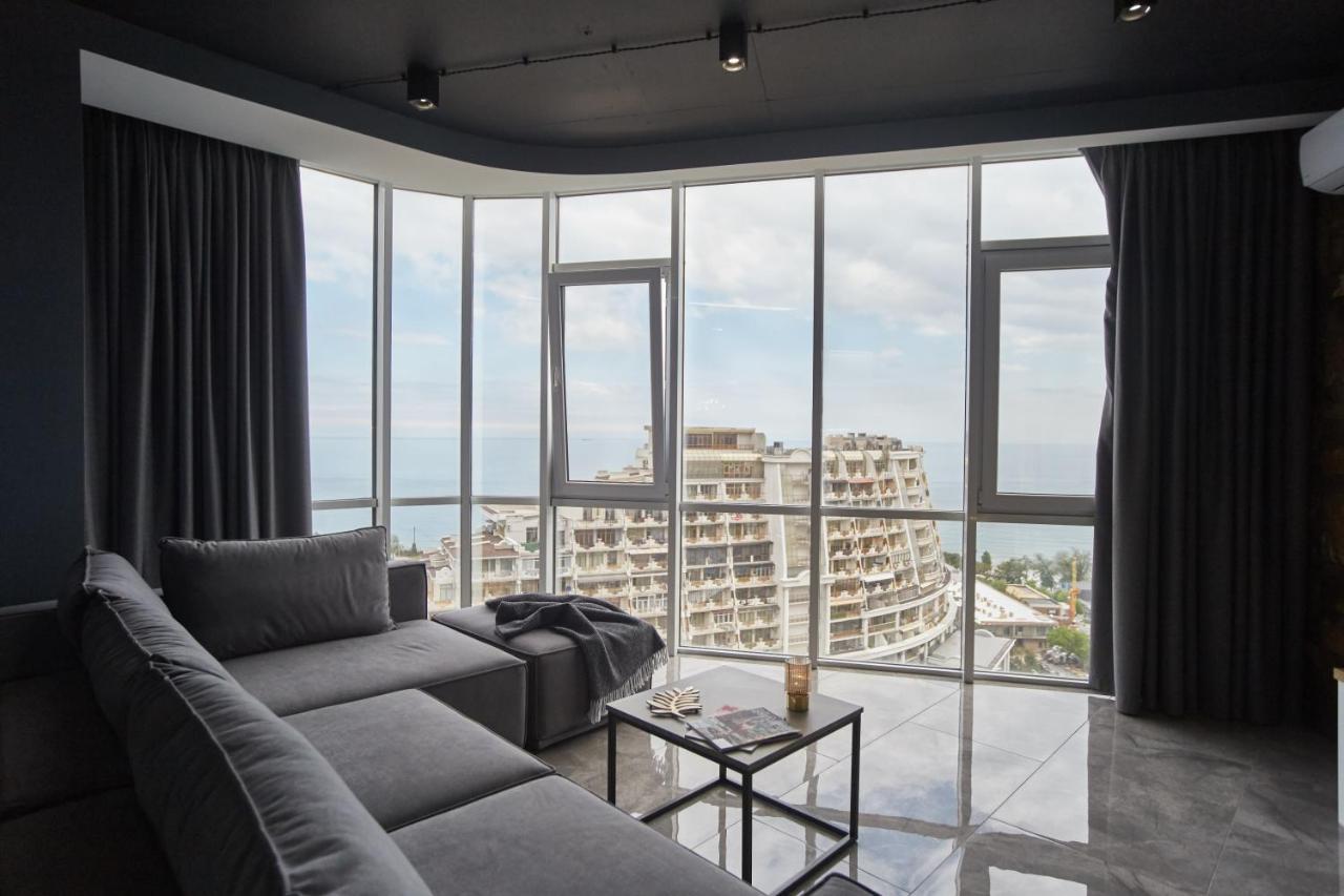 Gagarin Plaza Luxury Sea View Apartments Одеса Екстериор снимка